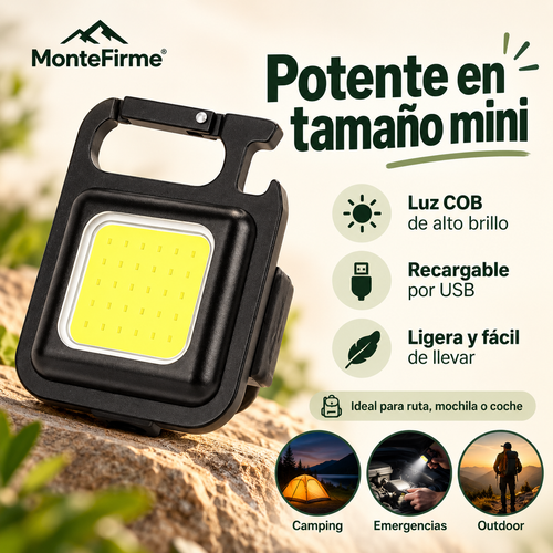 Linterna mini multiuso
