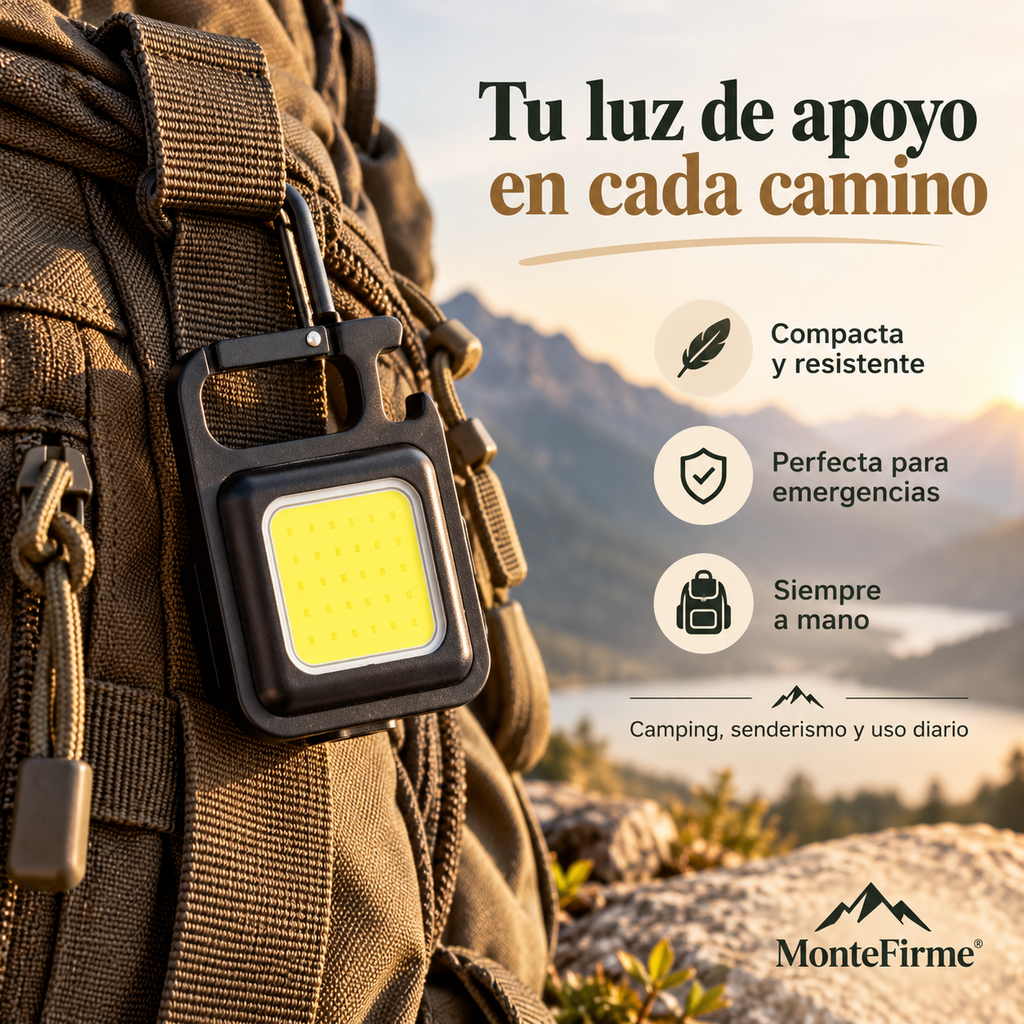 Linterna mini multiuso